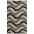 thumbnail image 1 of Capri Bridger Rug 65" x 93" Bone Blue Transitional 100% Polypropylene, 1 of 6