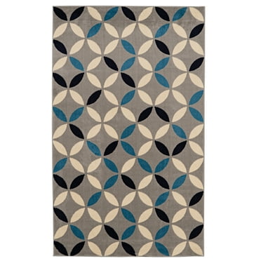 Capri Conrad Light Grey Rug 43 x 73 Transitional 100% Polypropylene