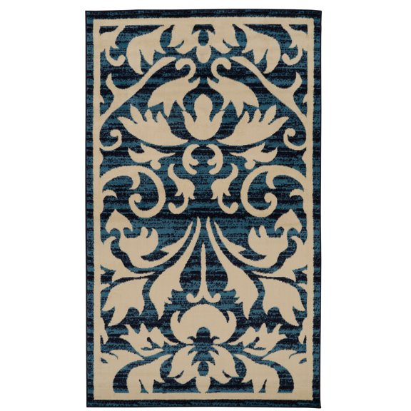 Capri Damask - Blue (65 x 93)