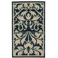 thumbnail image 1 of Capri Damask Blue Rug 43 x 73 Easy Care Polypropylene Transitional Design, 1 of 6