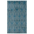 thumbnail image 1 of Capri Henley Rug Blue Light Grey 43 x 73 Transitional Style 100% Polypropylene, 1 of 6
