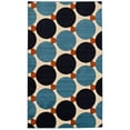 thumbnail image 1 of Capri Jasper Bone Transitional Area Rug 43 x 73 Easy Care Polypropylene, 1 of 6