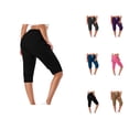 thumbnail image 1 of Capri Joggers Womens Spring Summer Lightweight Elastic Waist Capri Sweatpants with Pockets Womens Capris, 1 of 6