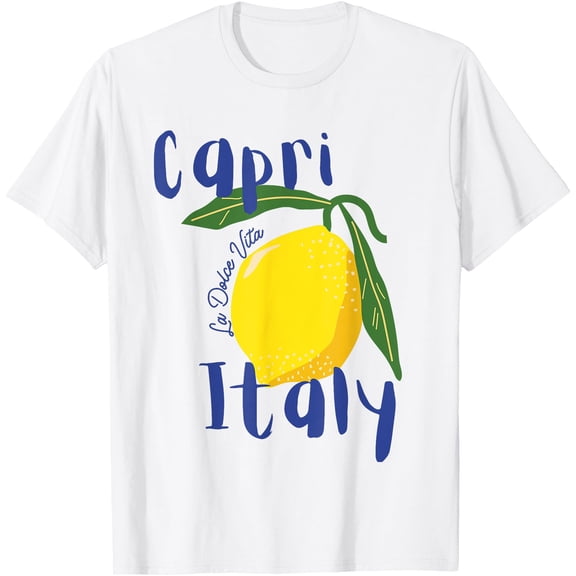 Capri La Dolce Vita Italian Lemon T-Shirt