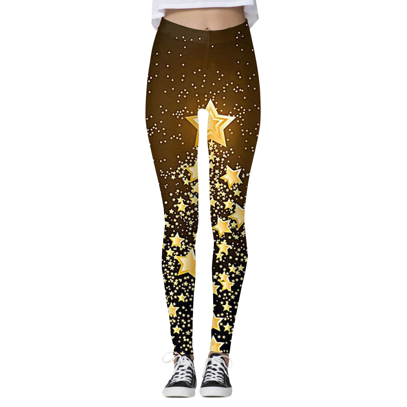 Christmas capri leggings deals