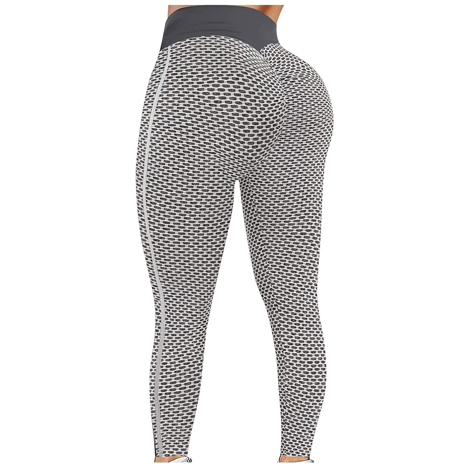 Capri Leggings Women Scrunch Butt Lifting Workout Leggings Textured