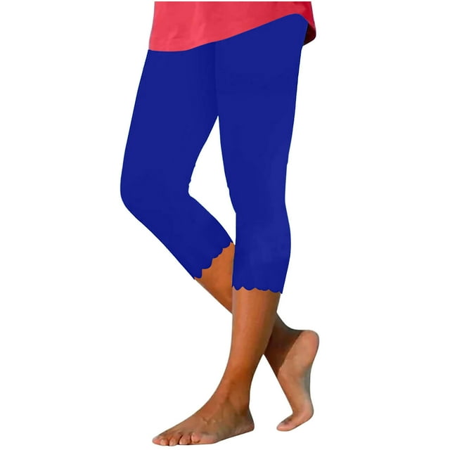 Capri Leggings for Women, 2024 New Summer Ultra Soft Stretch High ...