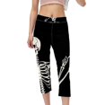 Capri Leggings for Women, Stretchy Tummy Control High Waist Workout