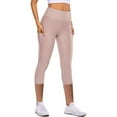 thumbnail image 1 of Capri Leggings for Women Women's Tight Elastic Quick Drying Yoga Pants Reflective Seven Point Yoga Pants, 1 of 2