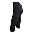 thumbnail image 1 of Capri Leggings for Women, Womens Workout Yoga Pants, Summer Casual High Waisted Sweatpants, Exercise Gym Pants for Women (3X-Large, Black 22), 1 of 4