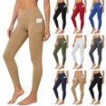 thumbnail image 1 of Leggings with Pockets for Women,High Waisted,Soft Stretch Slim,Casual Solid Color Yoga Pants,Yoga,Work and Daily Wear, 1 of 9