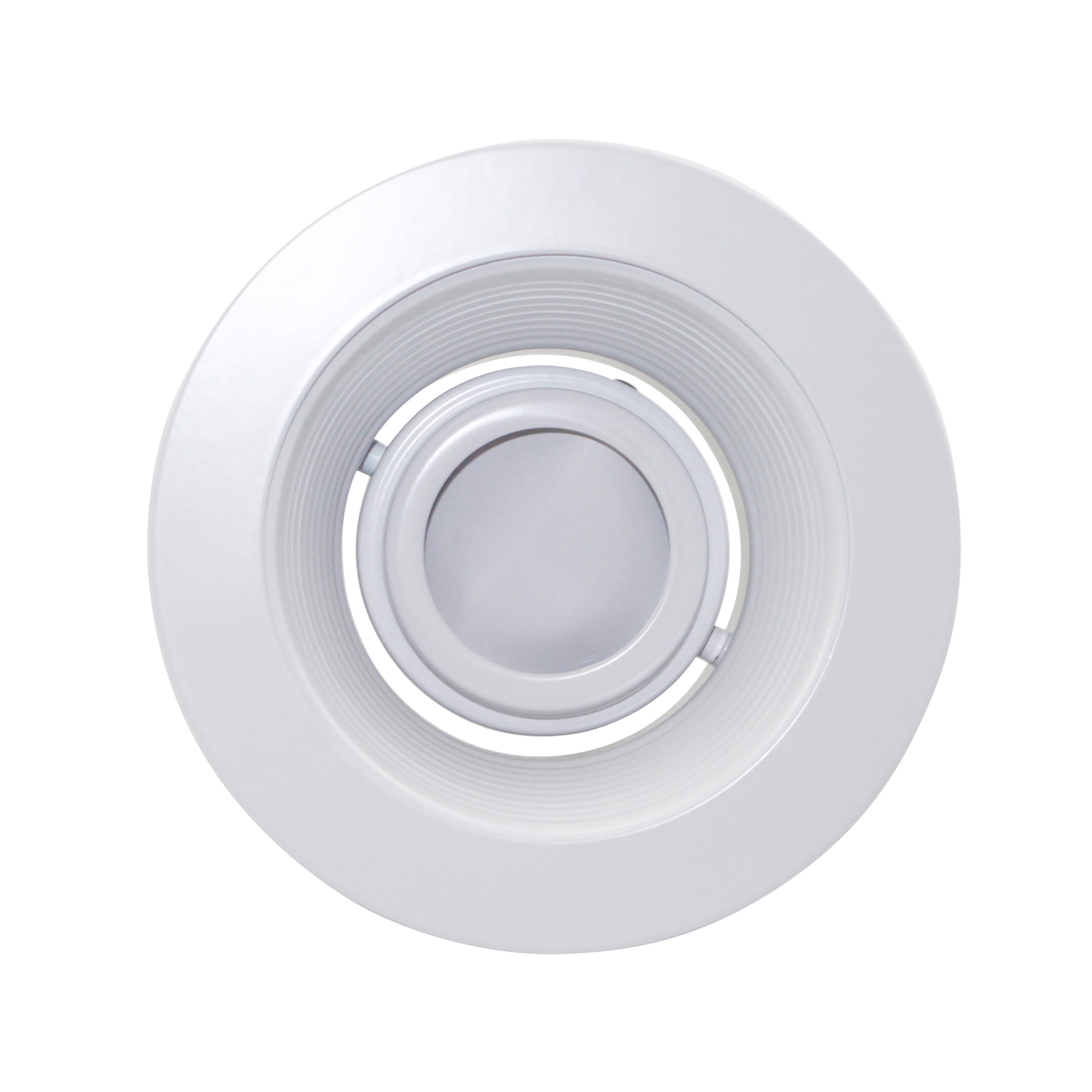 Capri Lighting P4LBW 4" Recessed Lighting Trim, White Baffle, White ...