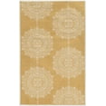 thumbnail image 1 of Capri Medallion Beige and White Rug, Multiple Sizes, 1 of 3