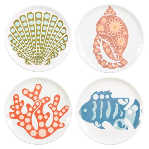 Capri Melamine Coaster Set