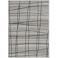 thumbnail image 1 of Capri Mod Grey Plaid Rug, Multiple Sizes, 1 of 2