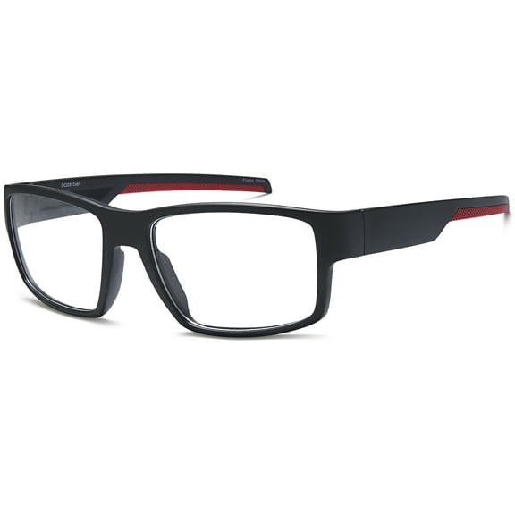 Capri Optics - DiCaprio DC235 Black Red - 57mm