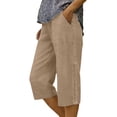 thumbnail image 1 of Capri Pants For Women,Shorts For Women Plus Size Womens Golf Shorts Womens Harem Pants Dressy Shorts Dressy Bermuda Shorts Linen Blend Shorts Shorts For Women Pack Knee Length Shorts, 1 of 4