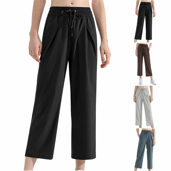 Capri Pants for Women, Xunlbb Women's Fashionable Yoga Capris(Black,S)