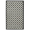 thumbnail image 1 of Capri Polka 44" x 73" Grey White Area Rug 100% Polypropylene Transitional, 1 of 6