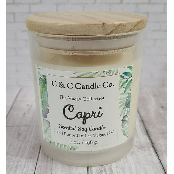 Capri Scented Soy Candle