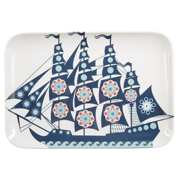 Capri Ship Melamine Tray
