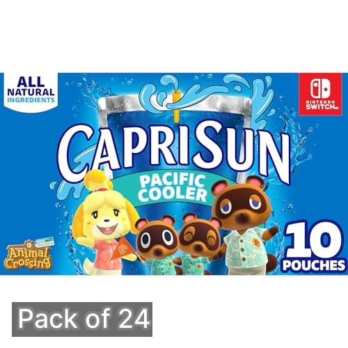 Capri Sun Juice Drink, Pacific Cooler (Pack of 24)