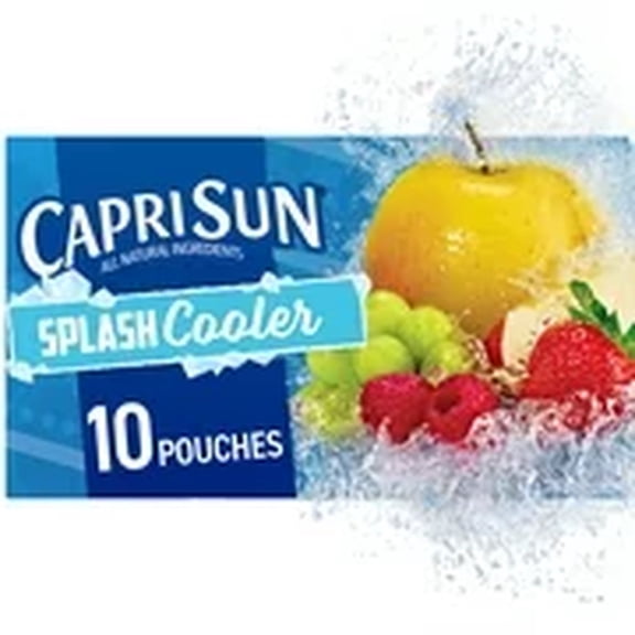 Capri Sun Juice Drink, Splash Cooler 10-Count Box (Pack of 3)
