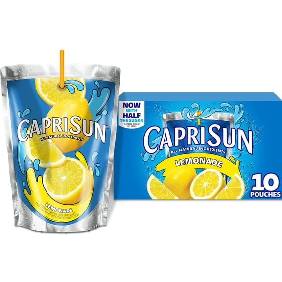 Capri Sun Lemonade Pack - 10pk/6 fl oz Pouches - Pack of 2