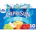 thumbnail image 1 of Capri Sun Splash Cooler Mixed Fruit Flavored Juice Drink Blend, 10 Count Box, 6 fl oz Pouches, 1 of 14
