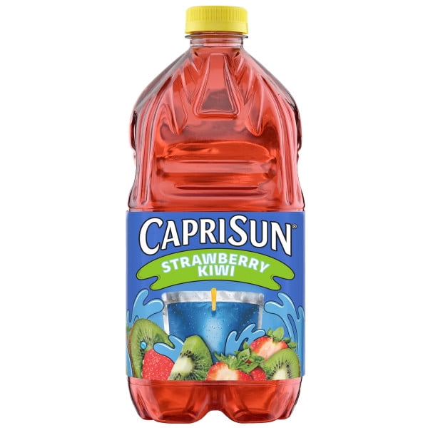 Capri Sun Strawberry Kiwi Flavored Juice Drink Blend, 64 oz Bottle