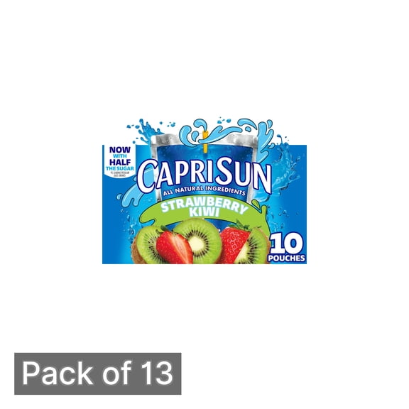 Capri Sun Strawberry Kiwi Pack (Pack of 13)