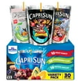 thumbnail image 1 of Capri Sun Fruit Punch, Strawberry Kiwi and Pacific Cooler Flavored Juice Drink Blend Variety Pack, 30 ct Box, 6 fl oz Pouches, 1 of 18