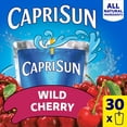 thumbnail image 1 of Capri Sun Wild Cherry Flavored with other natural flavor Juice Drink Blend, 30 ct Box, 6 fl oz Pouches, 1 of 14