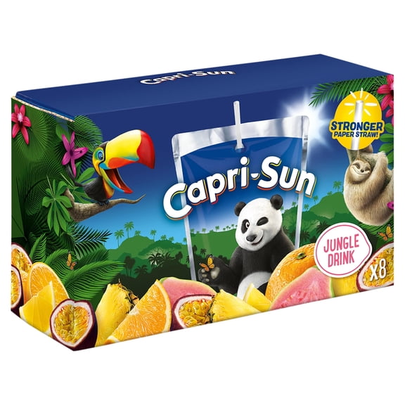 Capri-Sun Zero Jungle 8 x 200ml, Imported from Britain