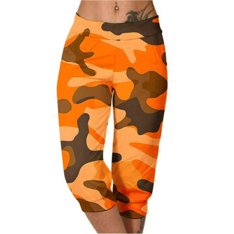 Camo capri joggers best sale