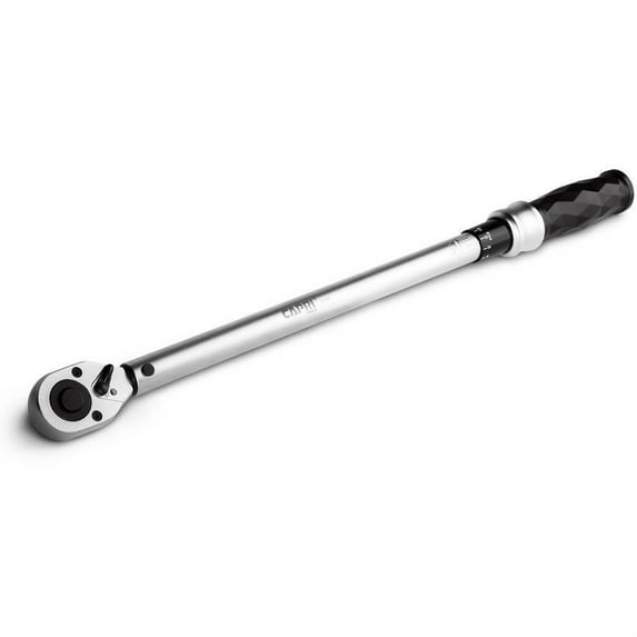 Capri Tools 1/2" Dr. Torque Wrench, 30-250 ft-lbs, Diamond Ergonomic Grip
