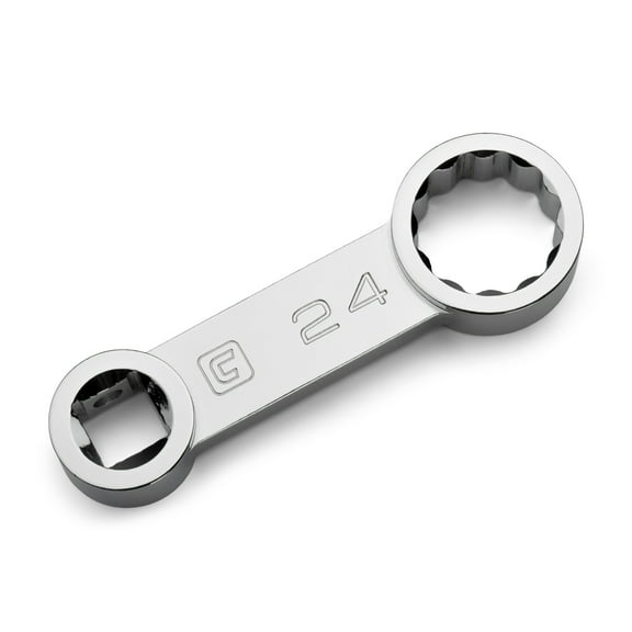 Capri Tools 1/2 in. Drive 24 mm Torque Adapter, 12-Point Box End