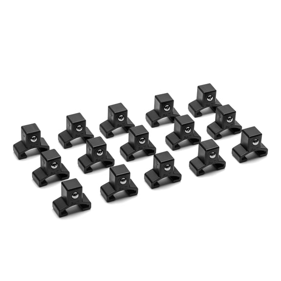 Capri Tools 1/2 in. Drive Socket Holder Clip for Socket Rails, 15-Pack