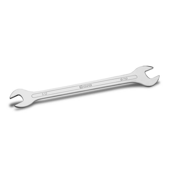 capri tools 1/2 in. x 5/16 in. super-thin open end wrench, sae