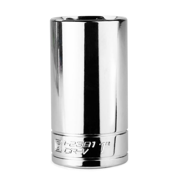 Capri Tools 1 in. Deep Socket, 3/8-Inch Drive, 6-point, SAE