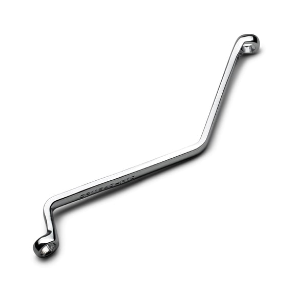 Capri Tools 10 mm Brake Bleeder Wrench, Angled Double Box End, Metric