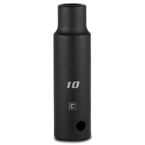 Capri Tools 10 mm Deep Impact Socket, 1/2-Inch Drive, 6-Point, Metric