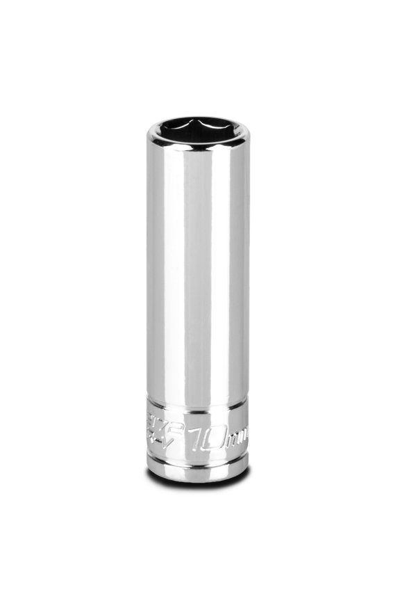 10 mm Deep Socket, 1/4-Inch Drive, 6-Point, Metric
