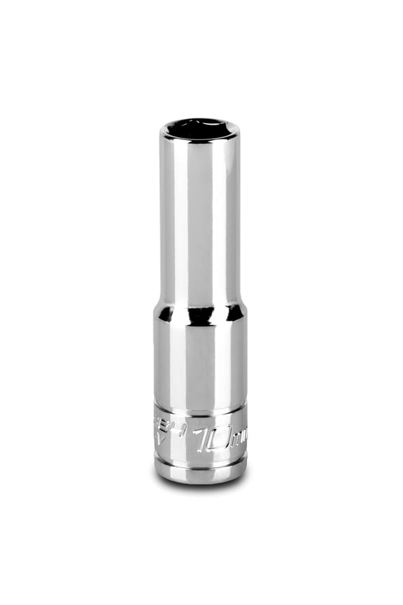 10 mm Deep Socket, 3/8-Inch Drive, 6-Point, Metric