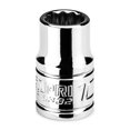 thumbnail image 1 of Capri Tools 10 mm Shallow Socket, 3/8 in. Drive, 12-point, Metric, 1 of 5