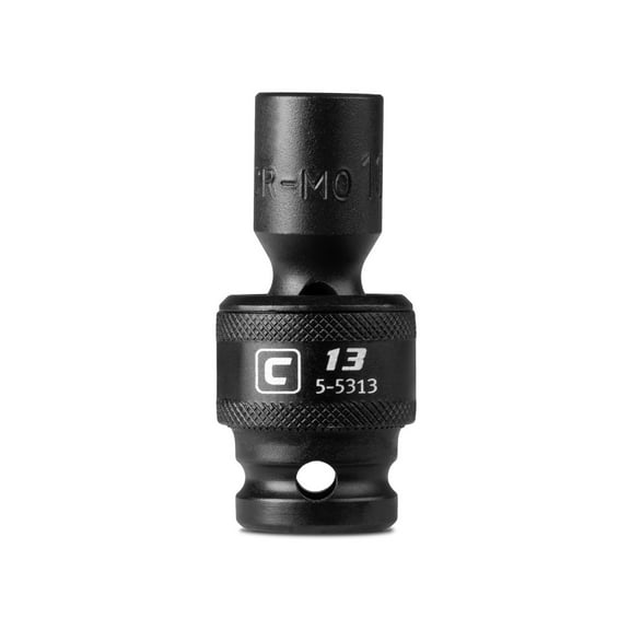 Capri Tools 13 mm Universal Impact Socket, 1/2-Inch Drive, 6-Point, Metric