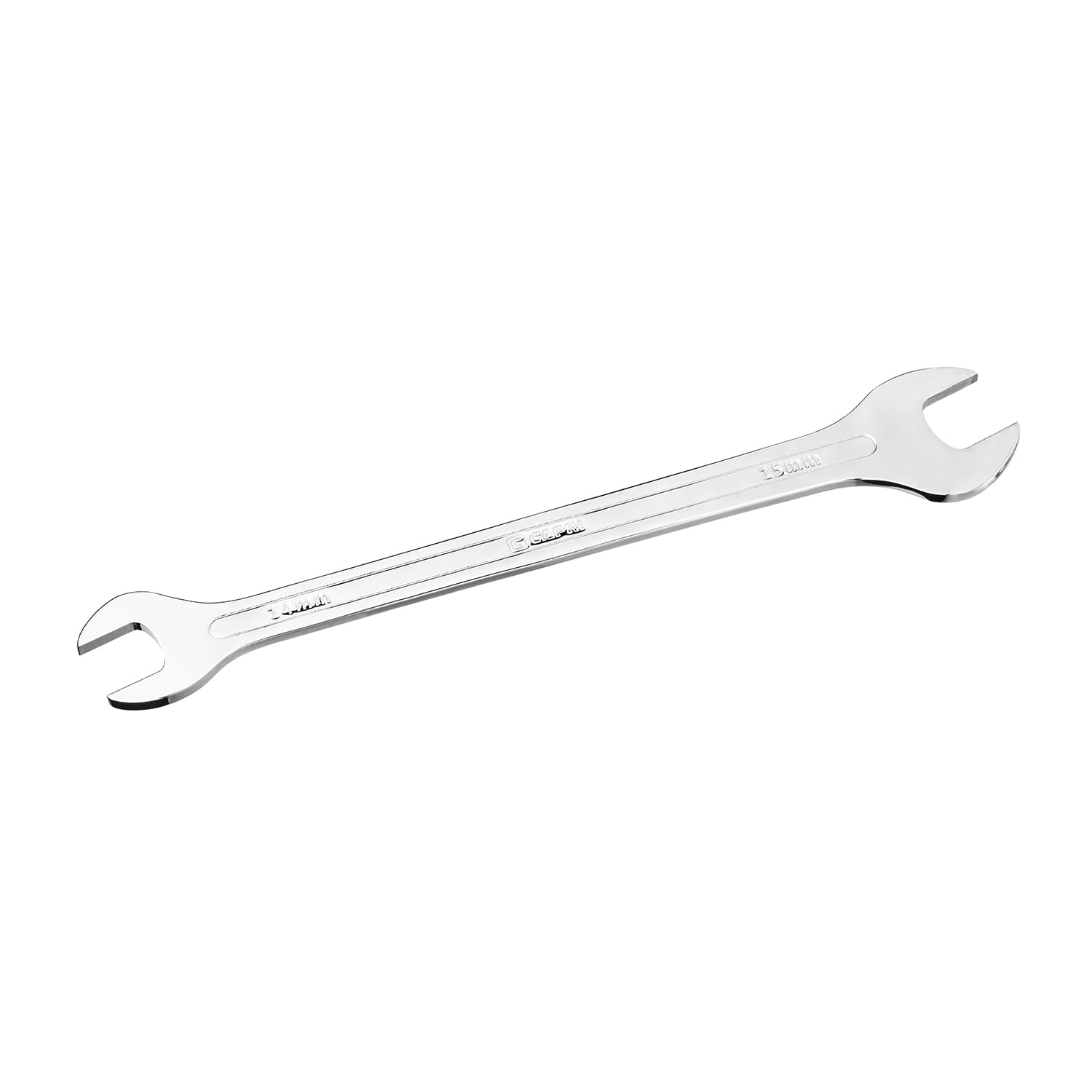Capri Tools Mini llave delgada de extremo abierto de 1/2 pulg. x 9/16  pulgadas, SAE