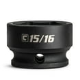 thumbnail image 1 of Capri Tools 15/16 in. Stubby Impact Socket, 3/8 in. Drive, 6 Point, SAE, 1 of 7
