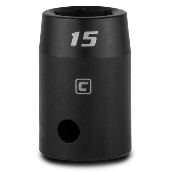 capri tools 11 mm shallow impact socket, 1/2-inch drive, 6-point, metric