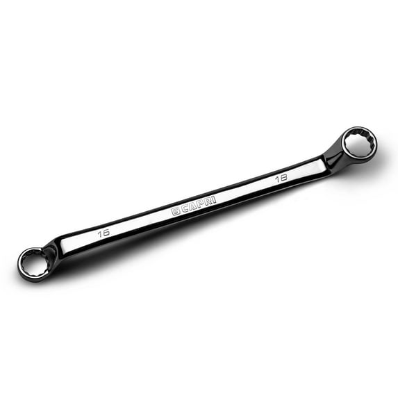 Capri Tools 16 x 18 mm 75-Degree Deep Offset Double Box End Wrench